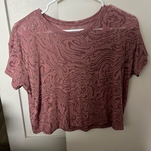 Lululemon loose crop top